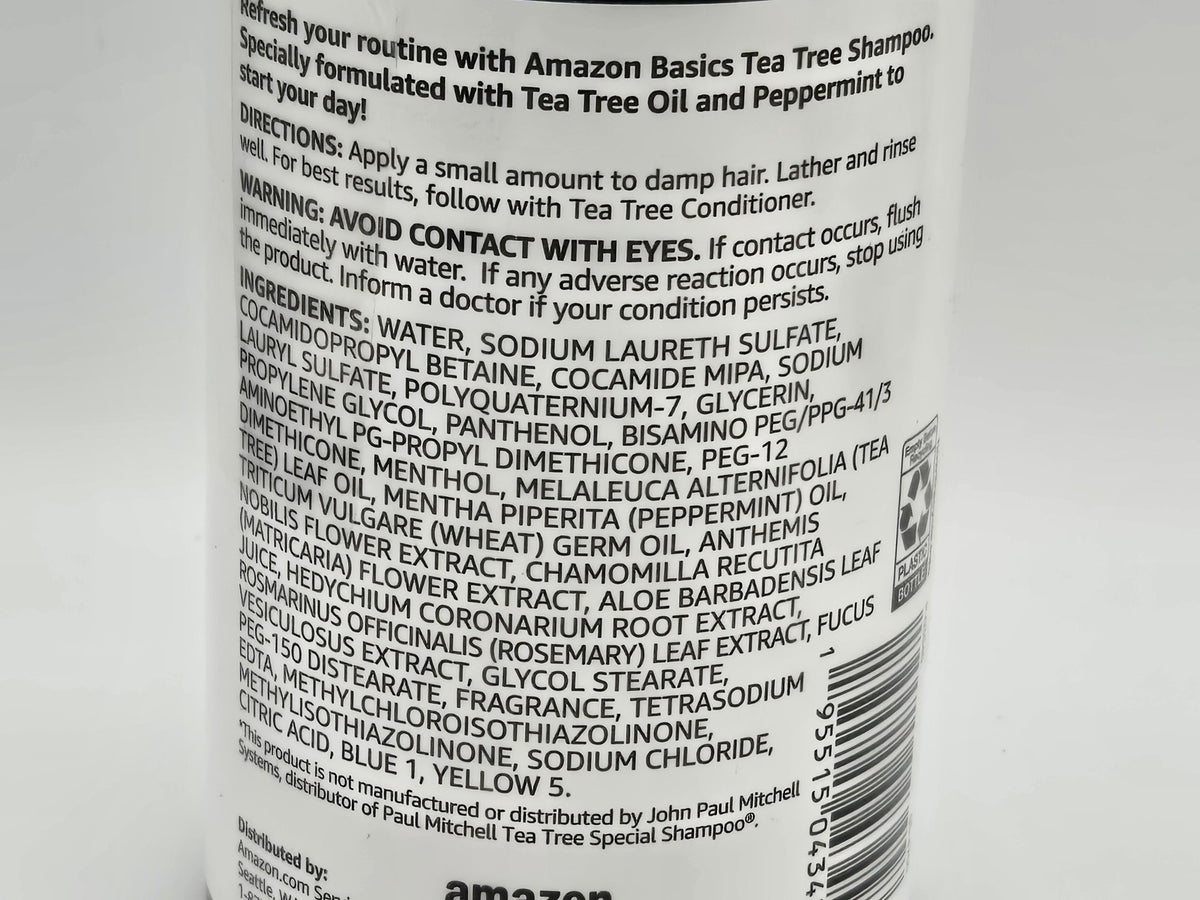 Tea Tree Oil & Peppermint Clarifying Shampoo - 2-Pack, 10.14 oz Each