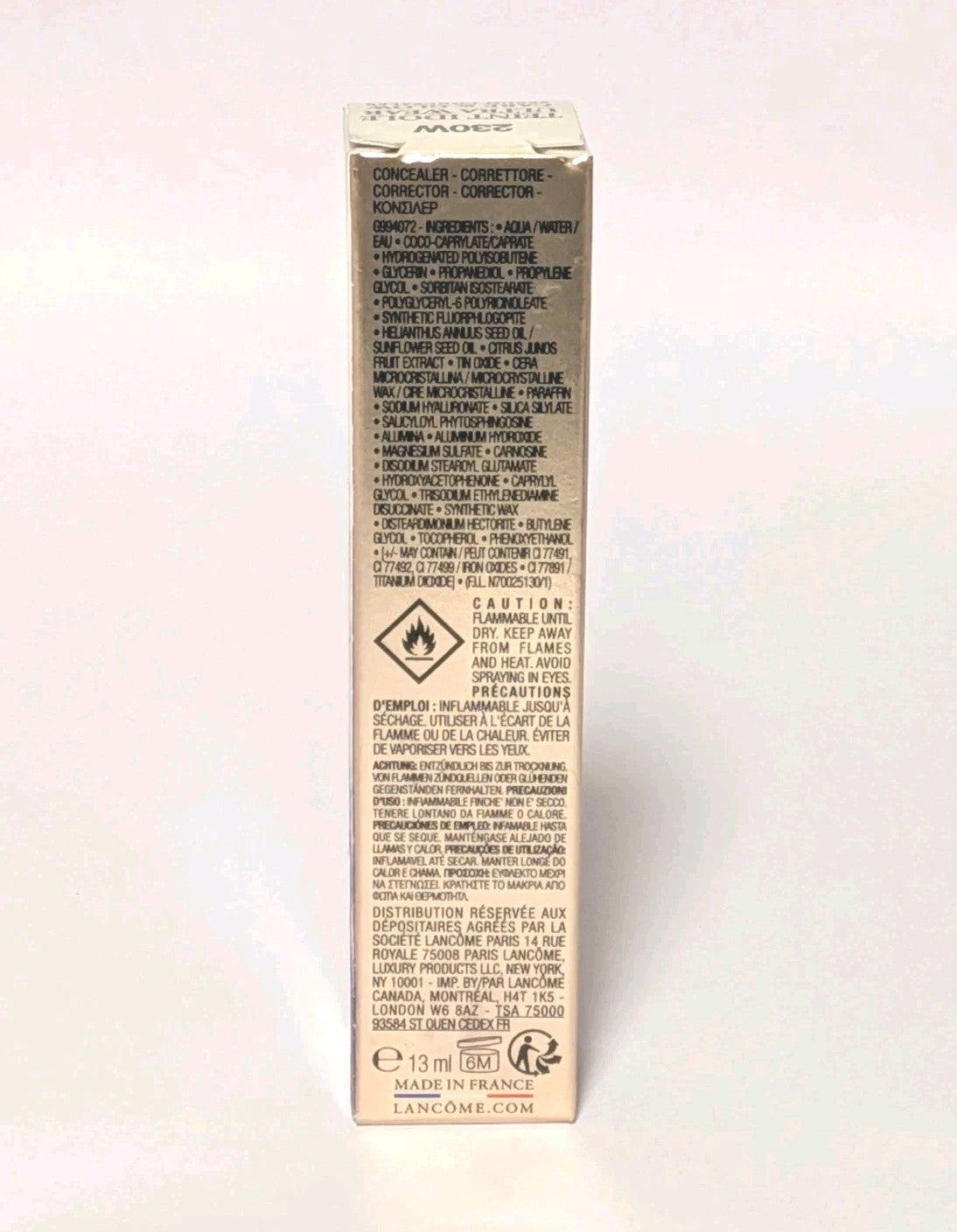 Lancome Teint Idole Ultra Wear Serum Concealer 230W - Flawless Coverage