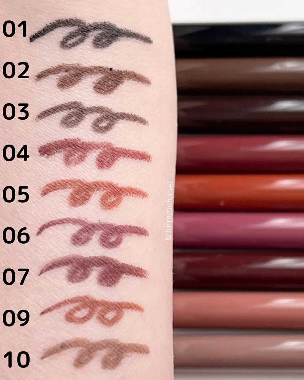 Canmake Creamy Touch Gel Eyeliner - Multiple Colors, Ultra-Fine Tip