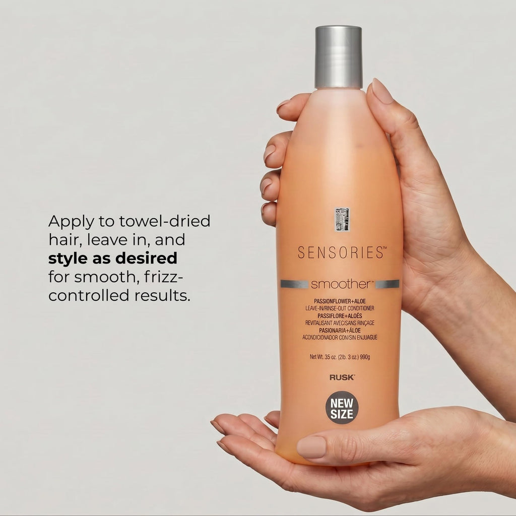 Smoothing Leave-In Conditioner for All Hair Types - Passionflower Aloe