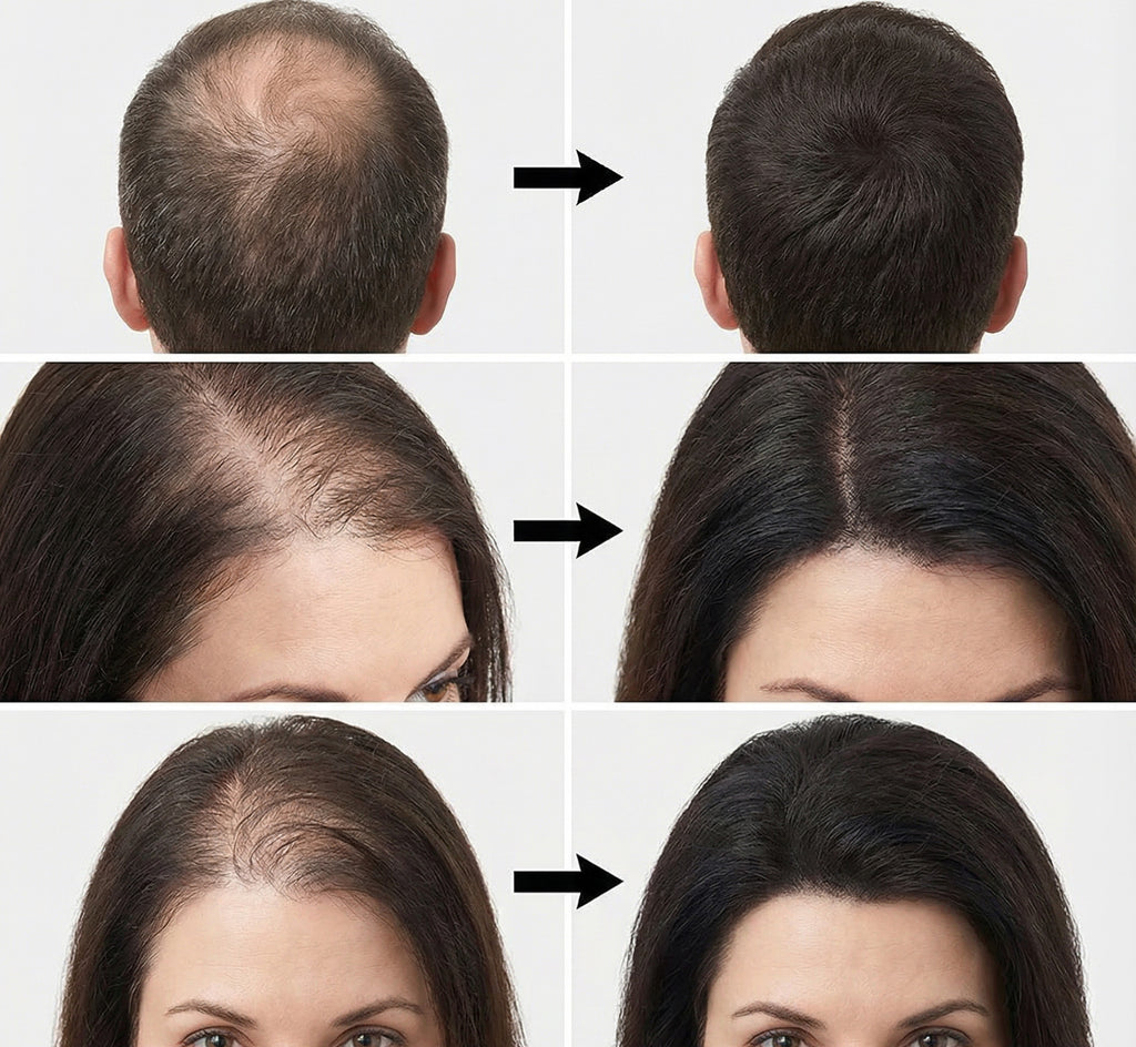 Hair Building Fibers for Thinning Hair | Instant Volume & Concealment
