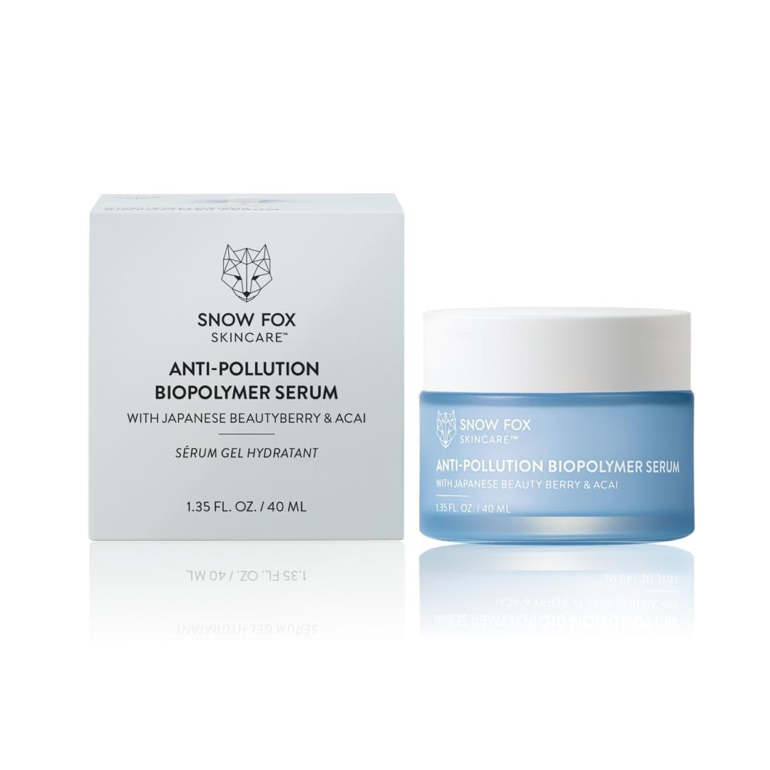 Anti-Pollution Skin Care Serum with Squalane & Essential Oils – 1.35 oz