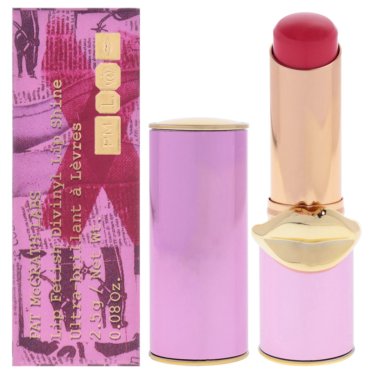 Lip Fetish Divinyl Lip Shine - Electric Lotus by Pat McGrath Labs 0.08 oz