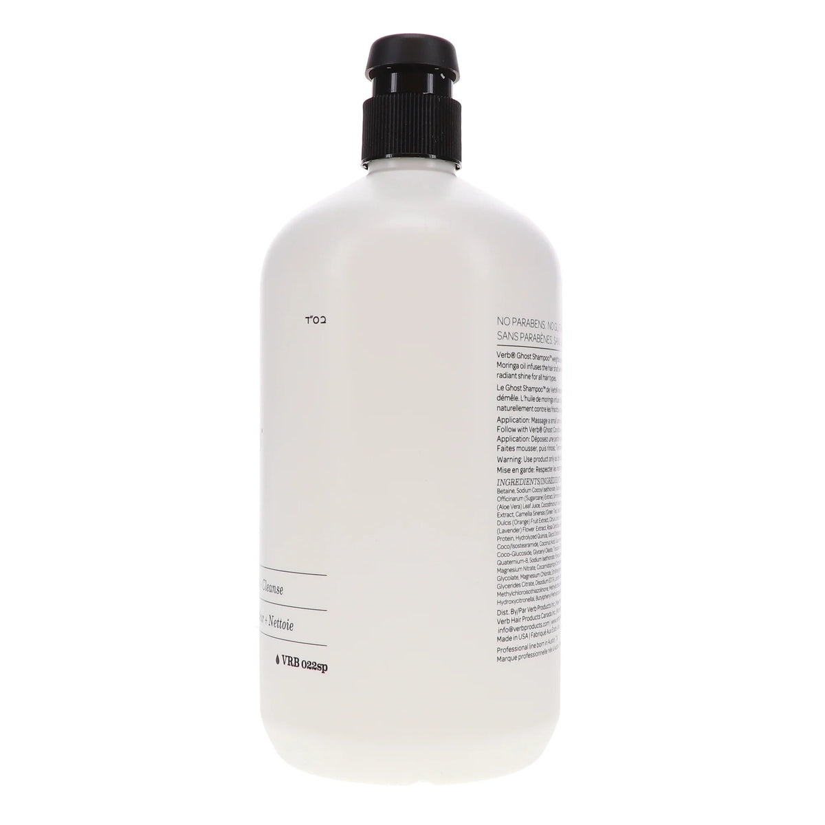 Verb Ghost Shampoo 32 oz - Color-Safe, Repairing & Shine-Enhancing