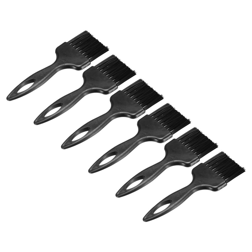 Antistatic Cleaning Brushes Set - 6 pcs 40x53mm Nylon & PP Handle Electronic Dust Removers