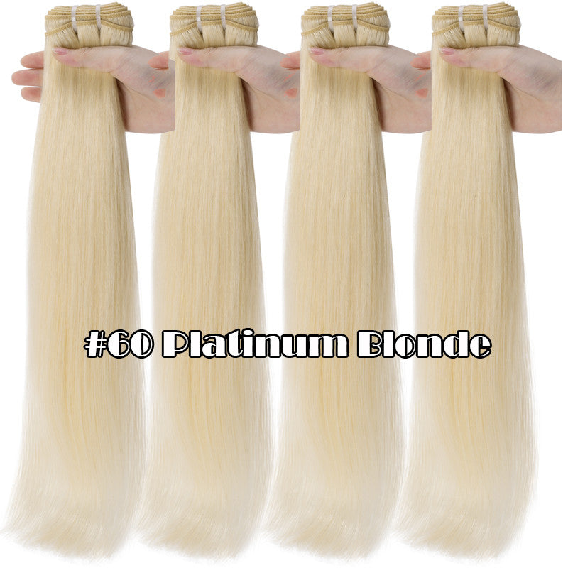 Virgin Human Hair Extensions - 3 Bundles in Various Lengths & Textures