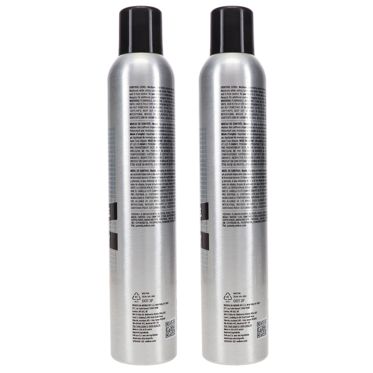 Redken Brushable Hairspray 12 - Flexible Hold & Hair Protectant 10.4 oz (2 Pack)