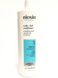 Nioxin System 3 Hair Conditioner - 33.8 oz Hair Care for Thinning Hair
