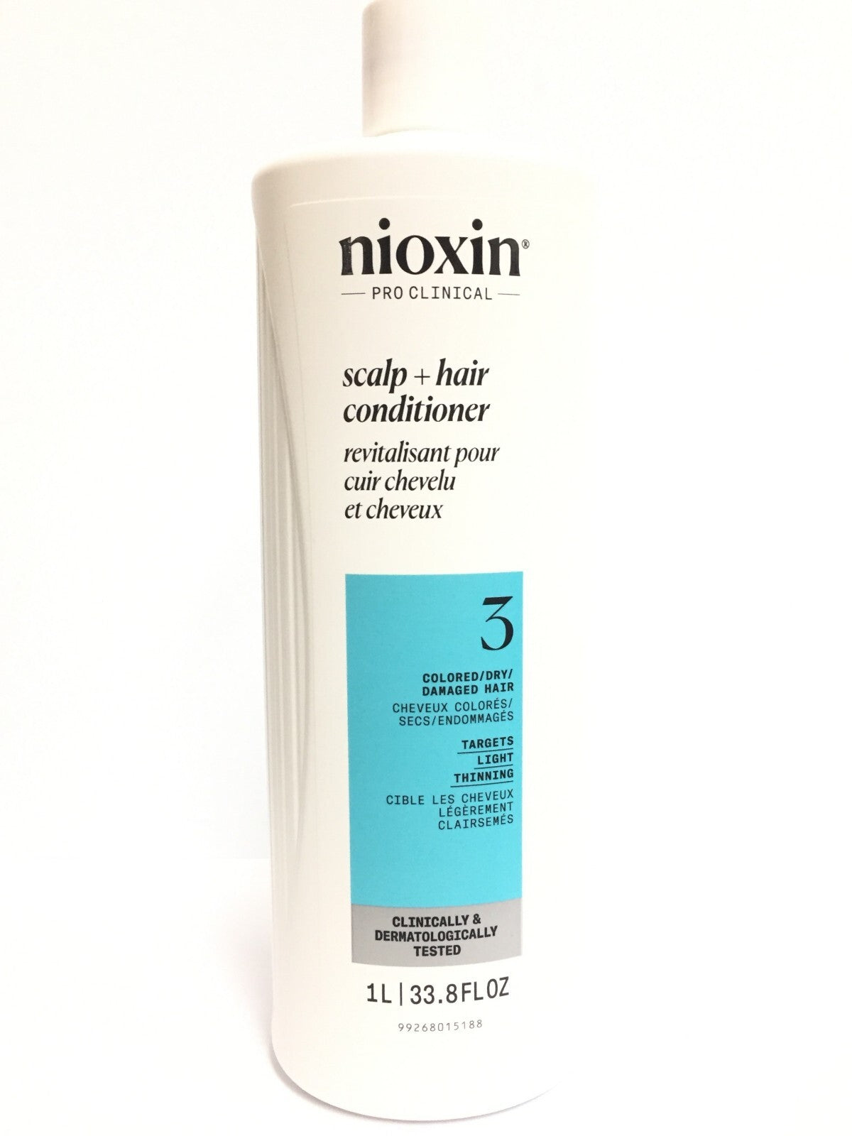 Nioxin System 3 Hair Conditioner - 33.8 oz Hair Care for Thinning Hair