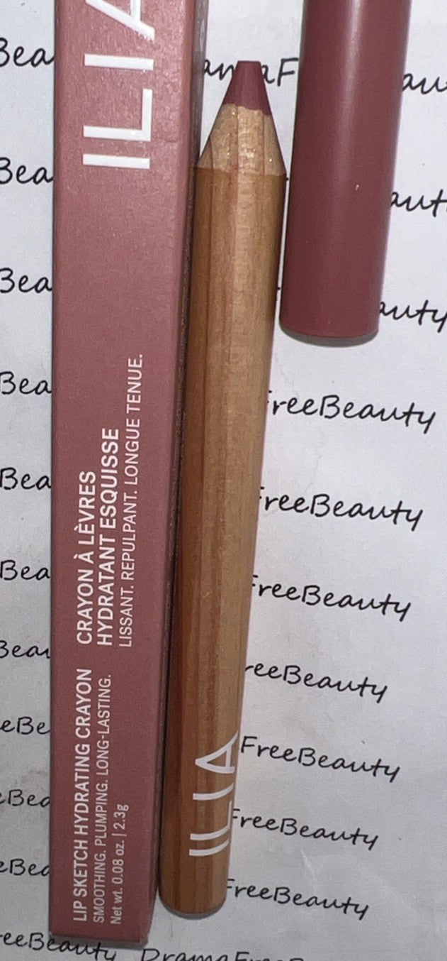 Ilia Lip Sketch Hydrating Lipstick & Lip Liner Crayon in Deco 2.3g