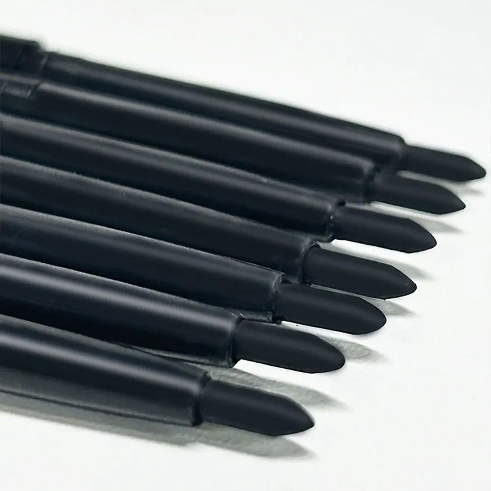 Waterproof Black Eyeliner Pencil Set - Long-Lasting Matte Eye Makeup