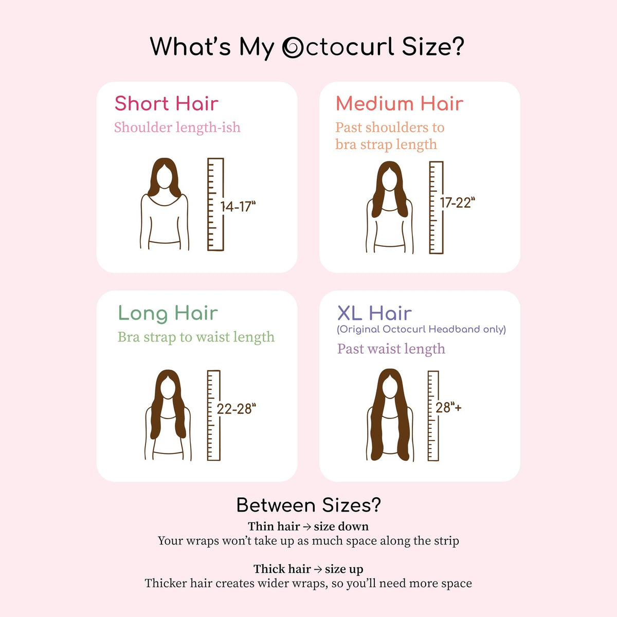 Heatless Curling Set No Headband for Long Hair - Satin or Q-Max Fabric