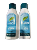 Biotin Shampoo Set - Restorative Hair Care for Damaged Hair, 2x16oz
