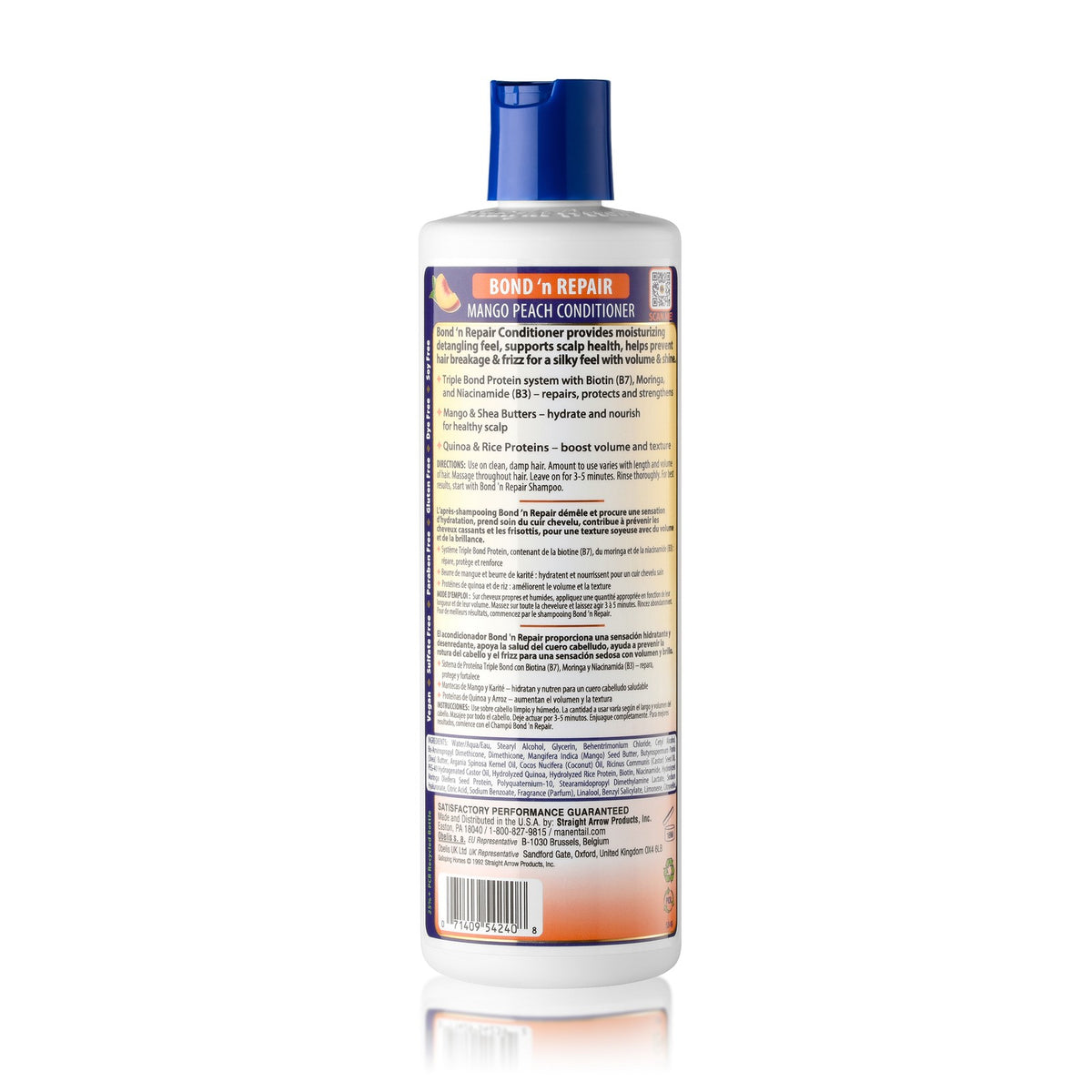 Moisturizing Hair Conditioner for Damage Repair & Frizz Control - 11.2oz