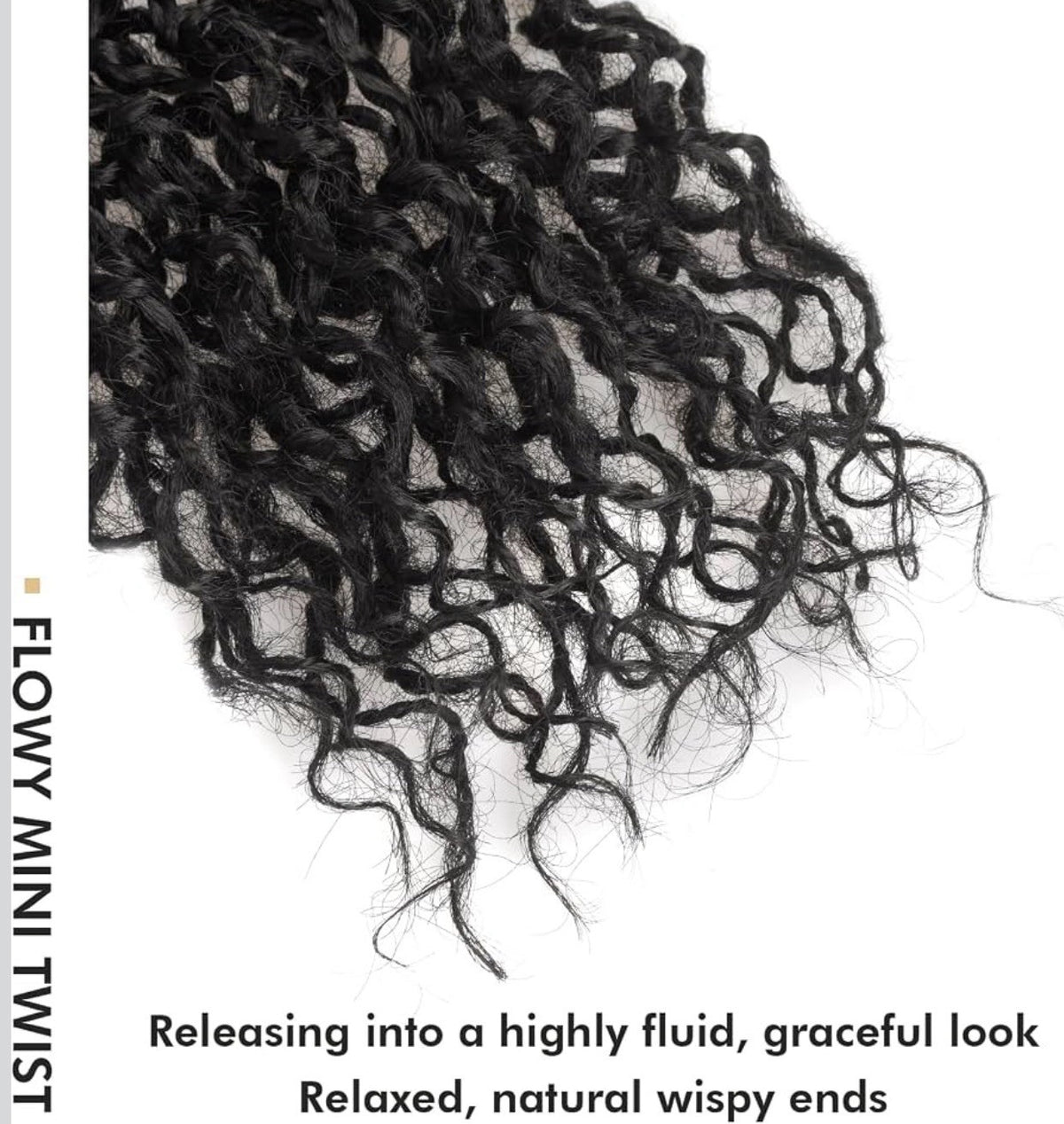 12-Inch ToyoTress Ultraess Mini Twist Crochet Hair - Ultra-Soft Synthetic Fiber