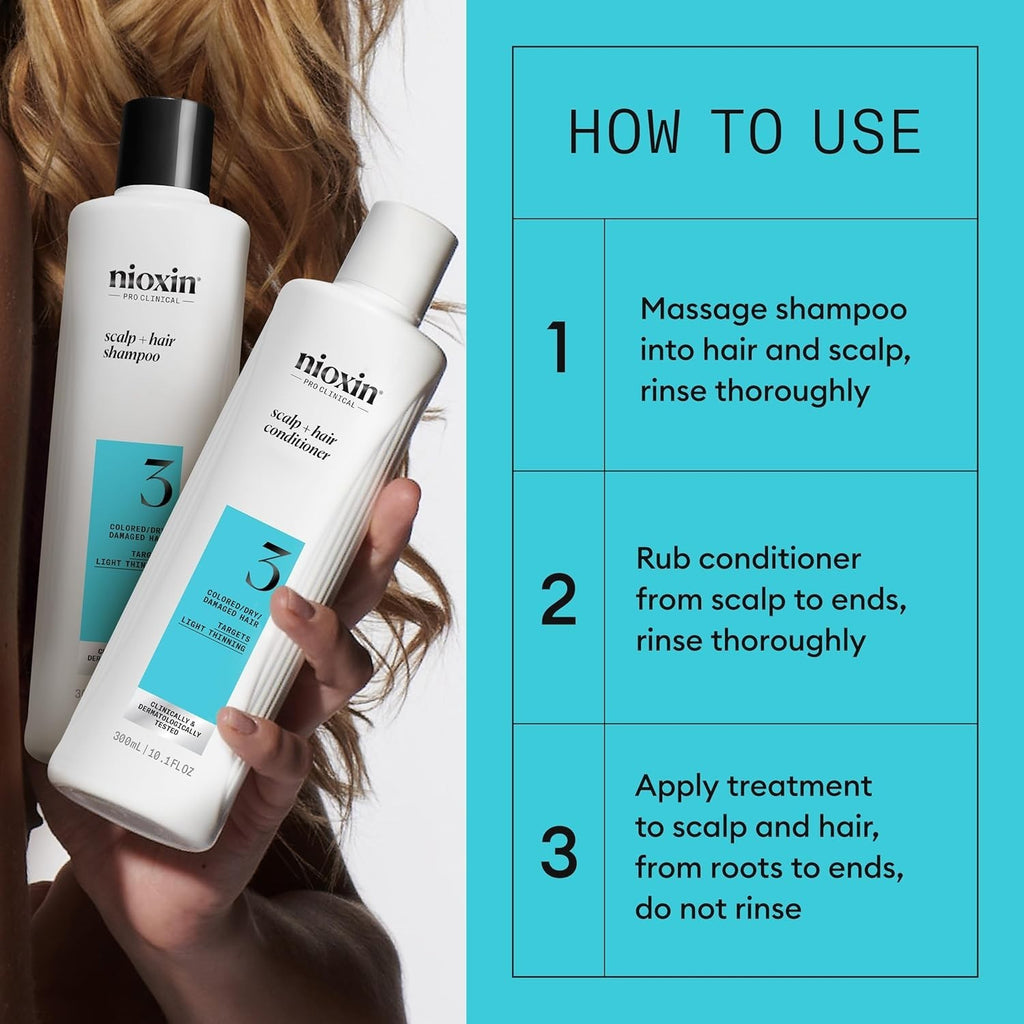 Hair Thickening System with Biotin Gel for Thinning Hair - Unbranded