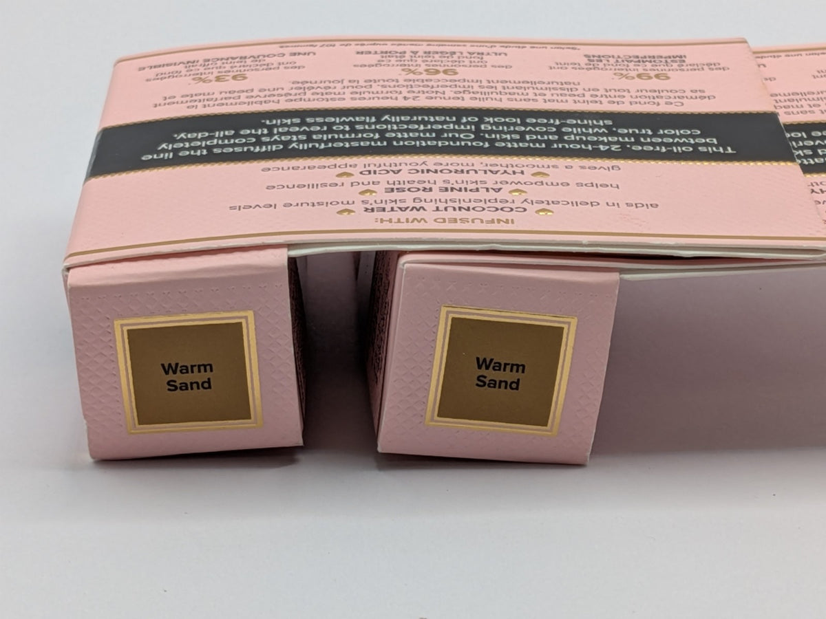 Too Faced Born This Way Matte Foundation WARM SAND Mini 0.17oz - Long Wear