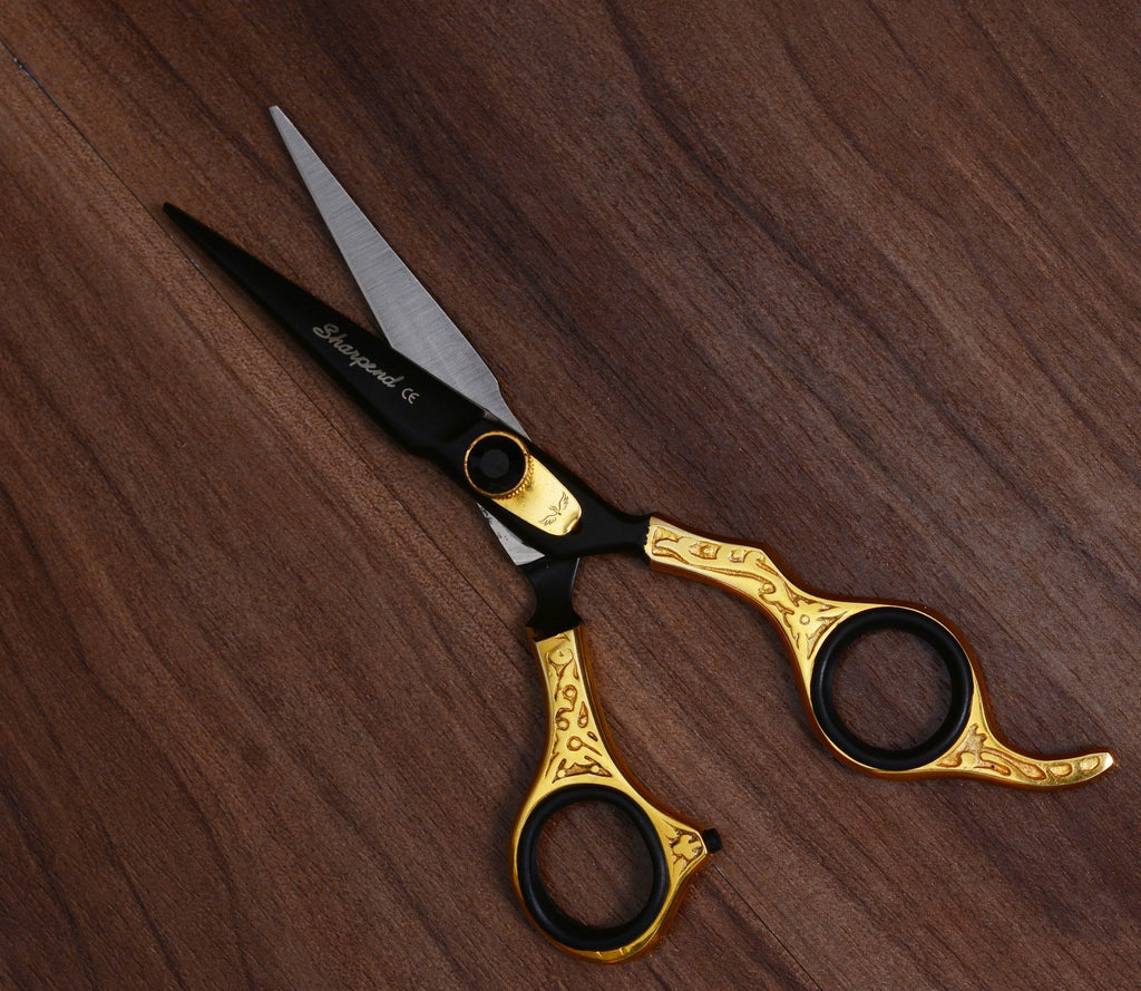 Professional Hair Cutting & Thinning Scissors Set - 6.5 Inch Barber Shears