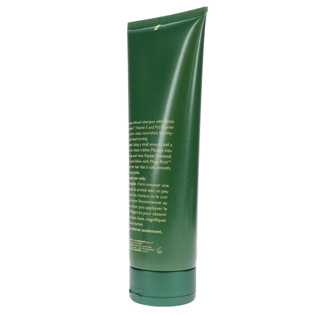 Mega Rich Shampoo for Damaged Hair - 8 oz | Volumizing & Smoothing