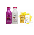 Color & Nourishing Hair Care Kit with Pomegranate Extract - Shampoo, Conditioner, Repair Vials