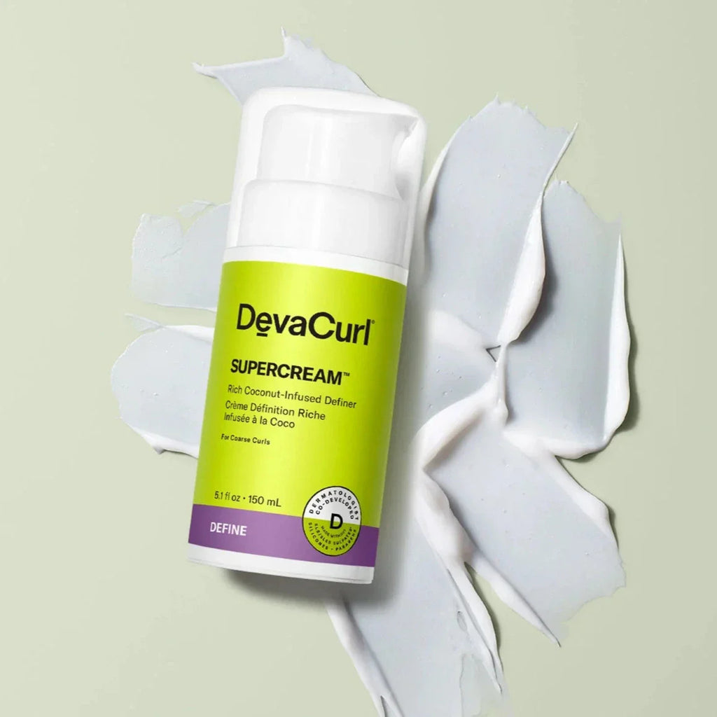 Moisturizing Curl Definer Cream for Curly & Wavy Hair - Coconut Scent