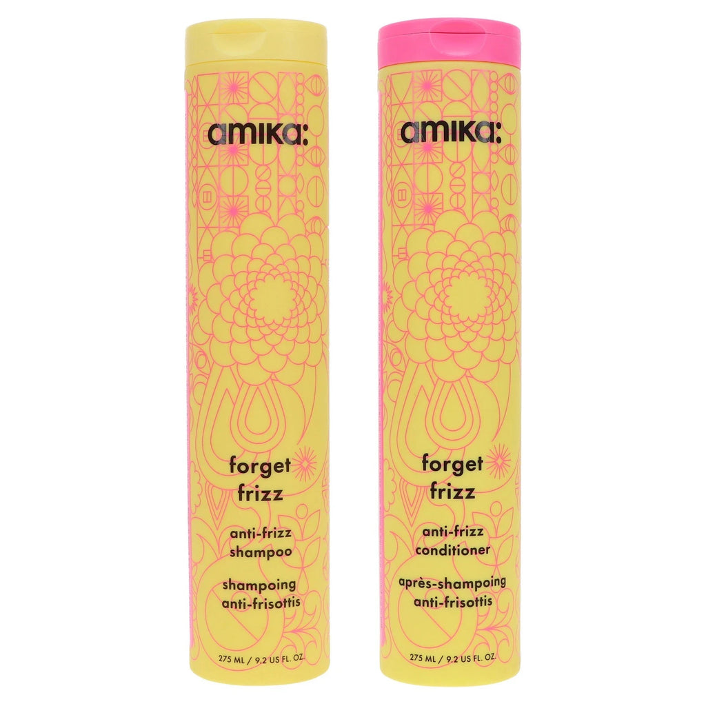 Anti-Frizz Hair Treatment Set - Hydrating Shampoo, Conditioner & Spray