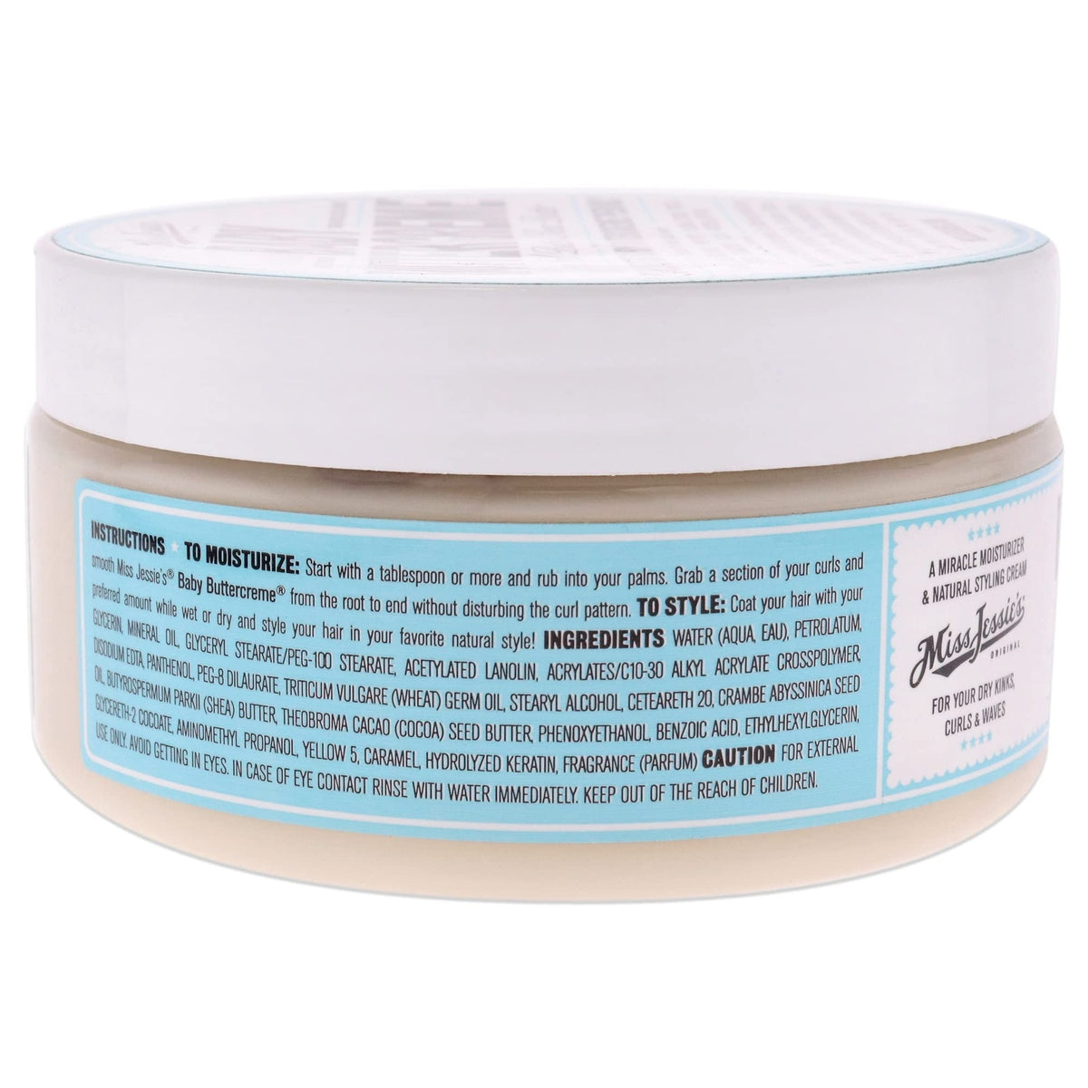 Baby Moisturizing Cream - Softening & Detangling for Natural Hair 8 oz
