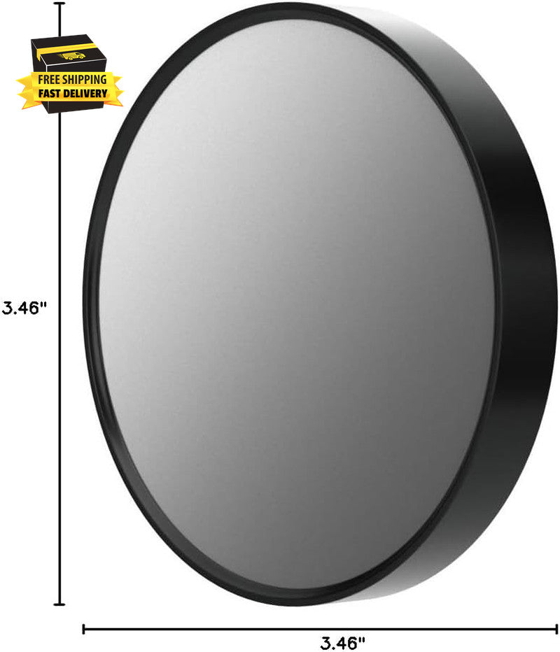 10X Magnifying Makeup Mirror with Suction Cups - Round Cosmetic Mirror for Facial Care