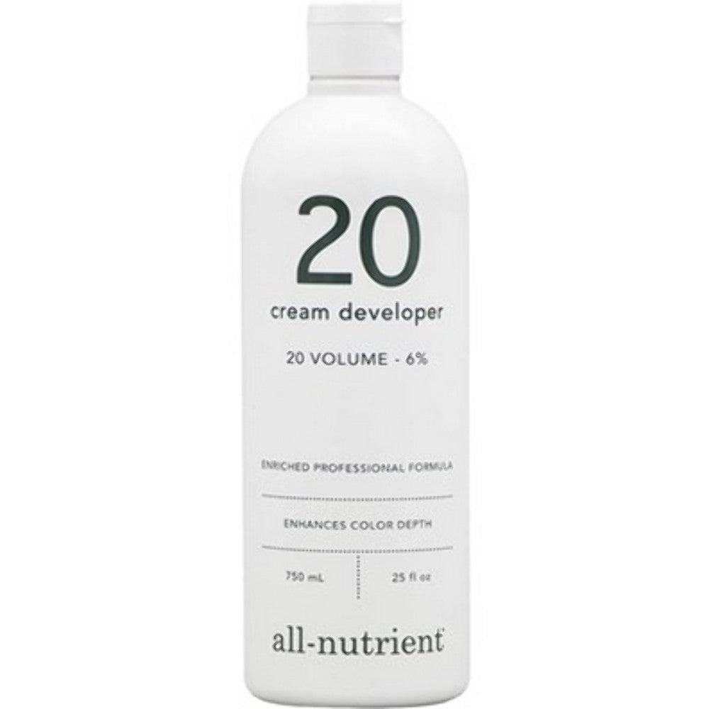 20 Volume Hair Developer Cream for Hair Lightening & Coloring - 25 fl.oz