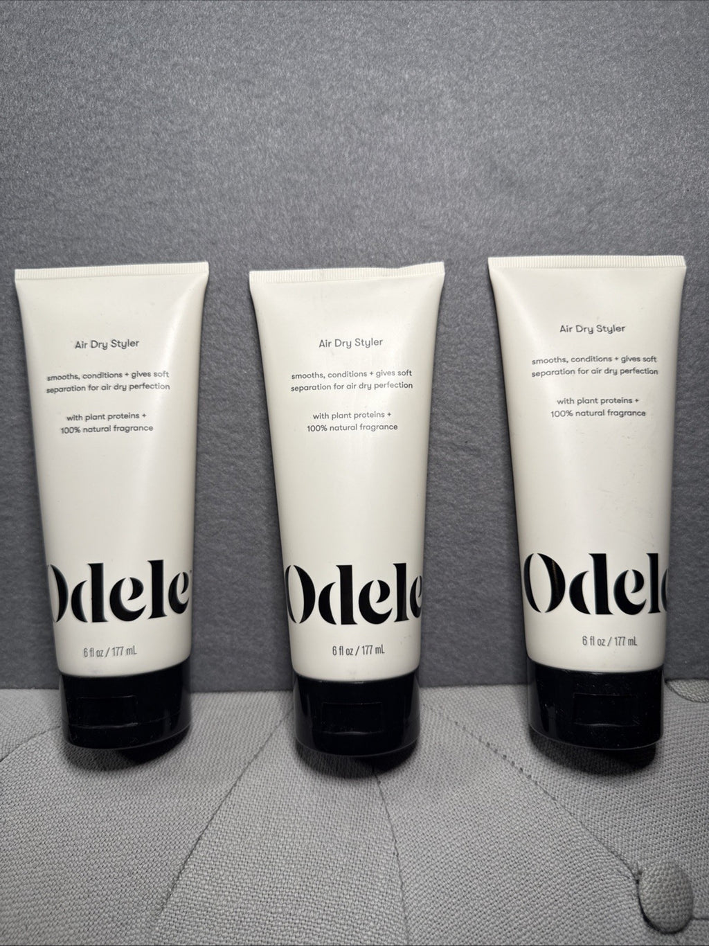 Lot of 3 Odele Air Dry Styler Serums for Light Moisture 6 fl oz