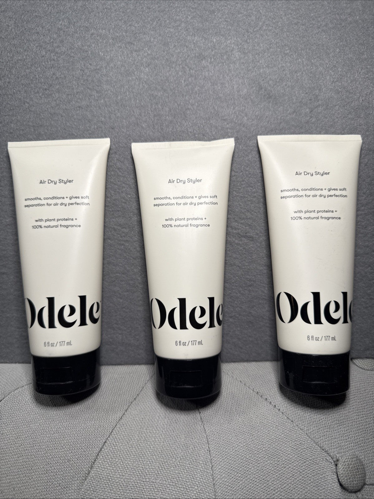 Lot of 3 Odele Air Dry Styler Serums for Light Moisture 6 fl oz