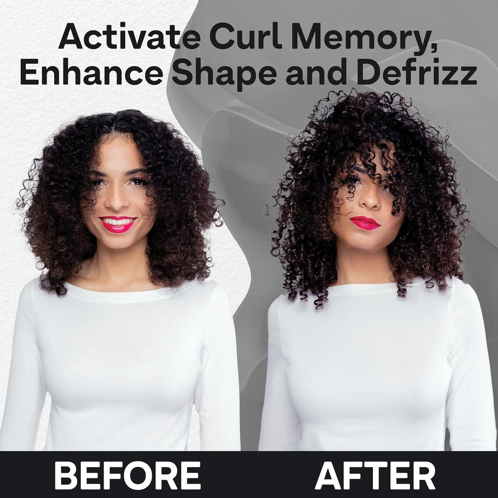 Curl Enhancing Cream for Curly Hair - Anti-Frizz, 6.4 fl oz, Jasmine Peach Scent