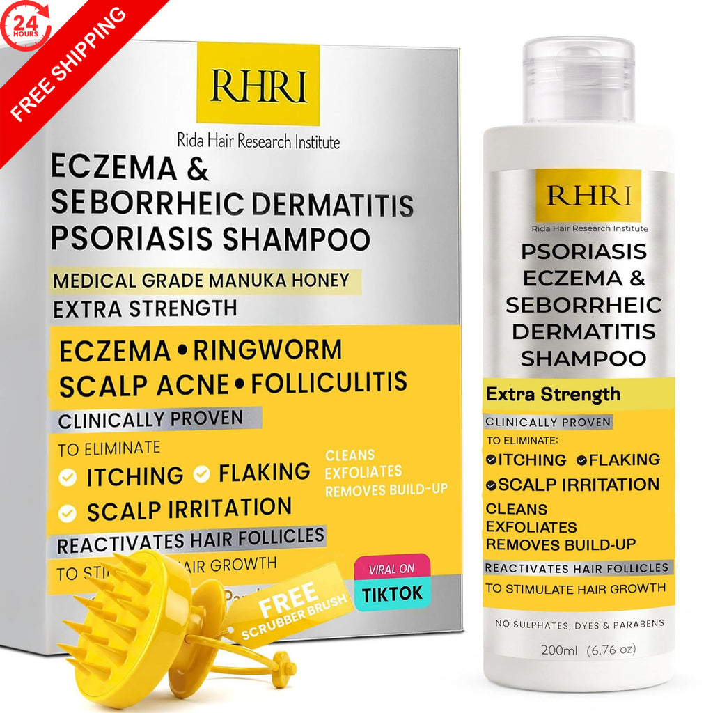 Salicylic Acid Psoriasis Shampoo - 6.76 Fl Oz, Scalp Relief & Moisturizing