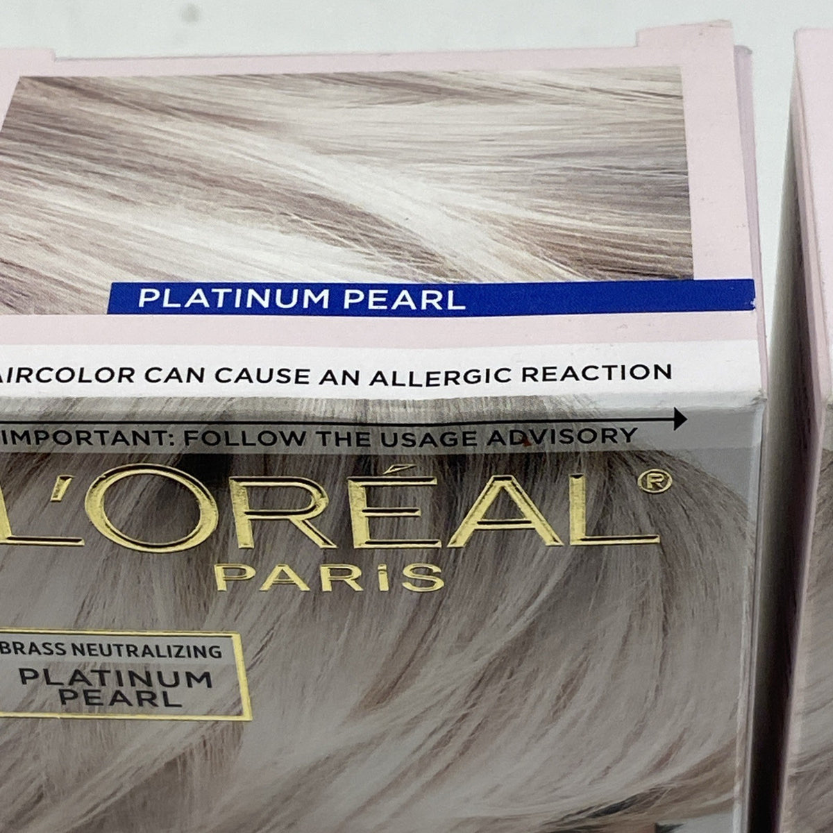 3-Pack L'Oréal Le Color Gloss Platinum Pearl Hair Toning Kit
