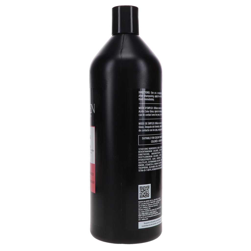 Redken Acidic Color Gloss Conditioner 33.8 oz for Color-Treated Hair - Sulfate-Free Shine