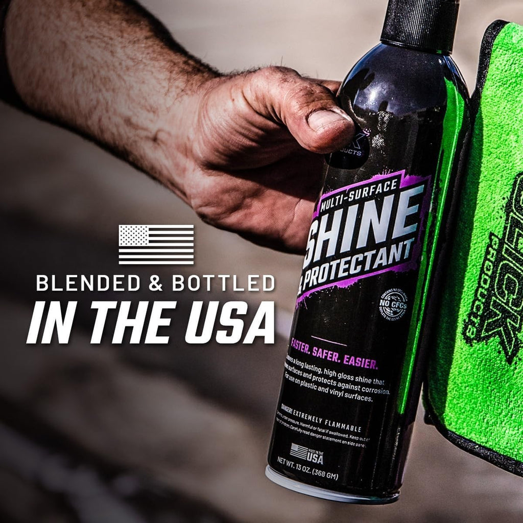 Multi-Surface Car Shine & Protectant Spray 6-Pack - High-Gloss Finish