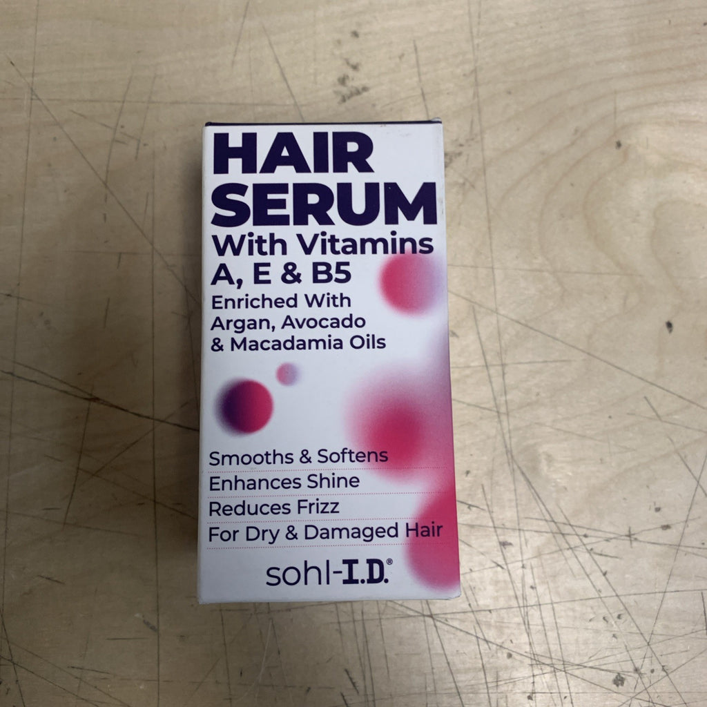 Hair Serum with Vitamins for Dry & Damaged Hair Treatment - Sohl-I.D.
