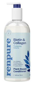 Biotin & Collagen Conditioner 24oz Pack - Plant-Based, Paraben-Free