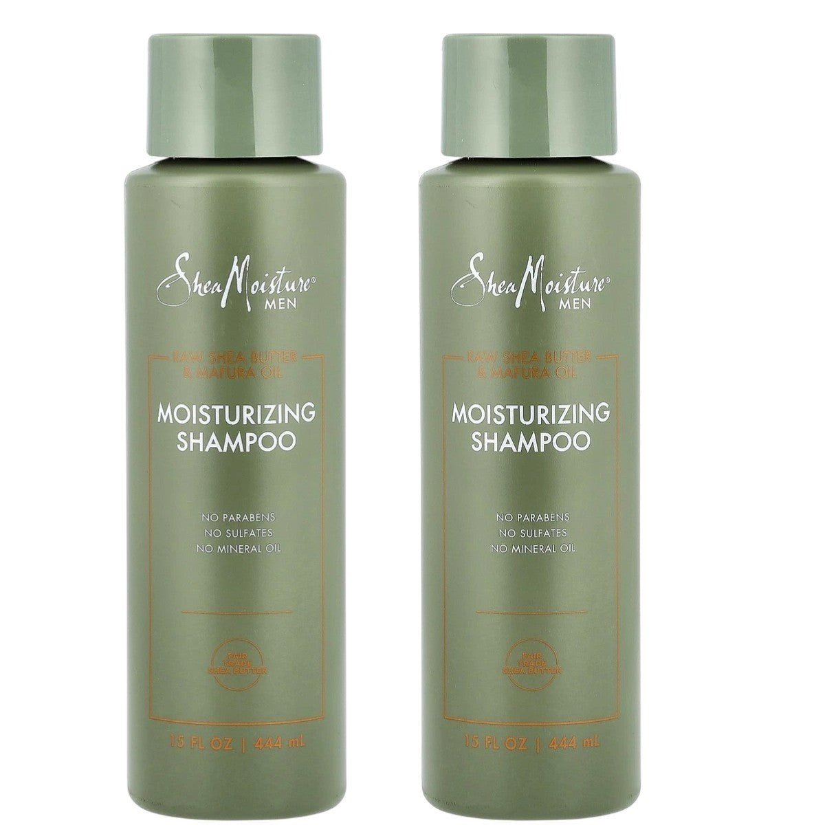 Moisturizing Shampoo for Dry Hair 13oz - 2 Pack SheaMoisture Men Shea Butter & Mafura Oil