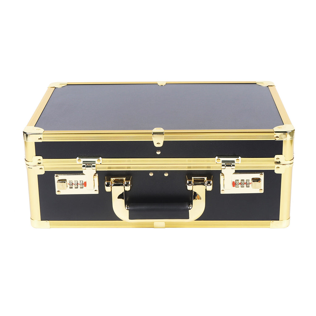 Professional Barber & Stylist Tool Case with Lock, Large Capacity Portable Organizer