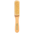 Boar Bristle Hair Brush for Smoothing & Styling - White Natural Oil Dispenser