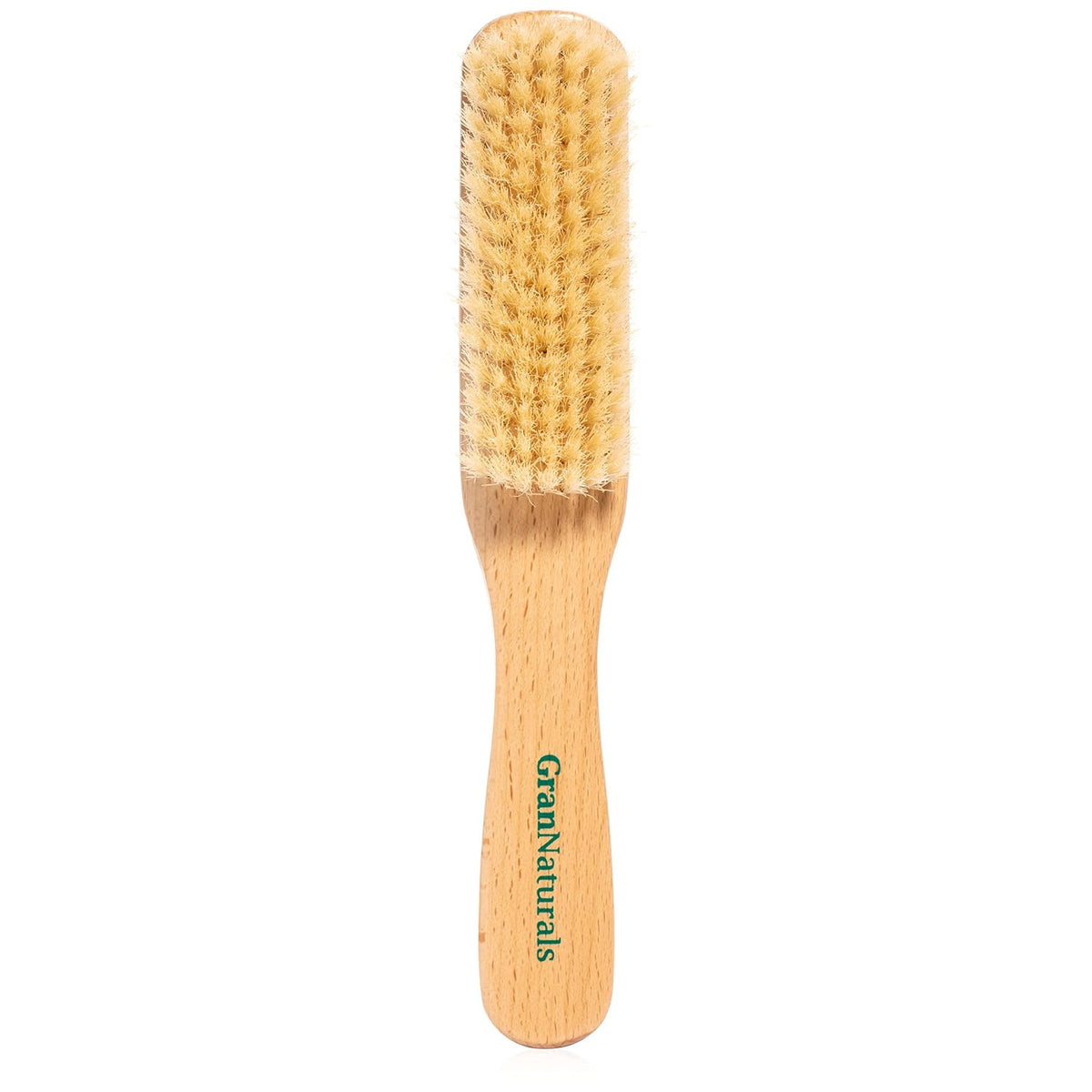 Boar Bristle Hair Brush for Smoothing & Styling - White Natural Oil Dispenser