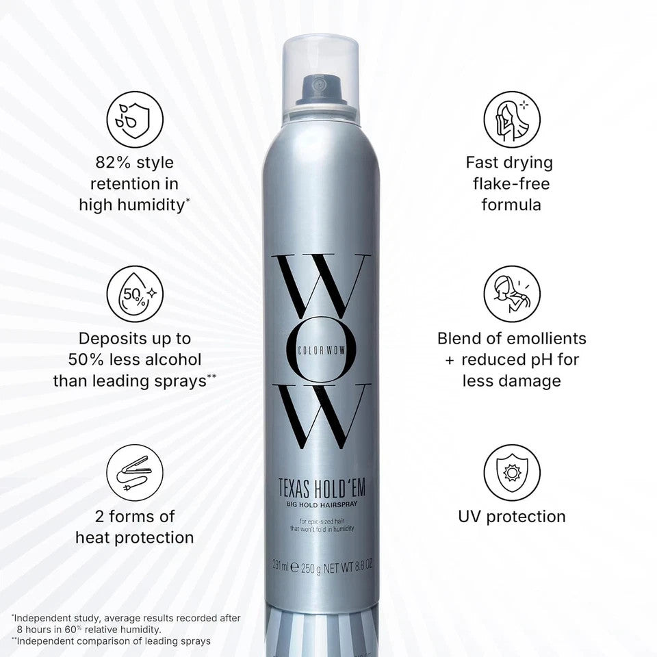 Professional-Grade Hairspray with Strong Hold & Lightweight Formula - 8.8 oz