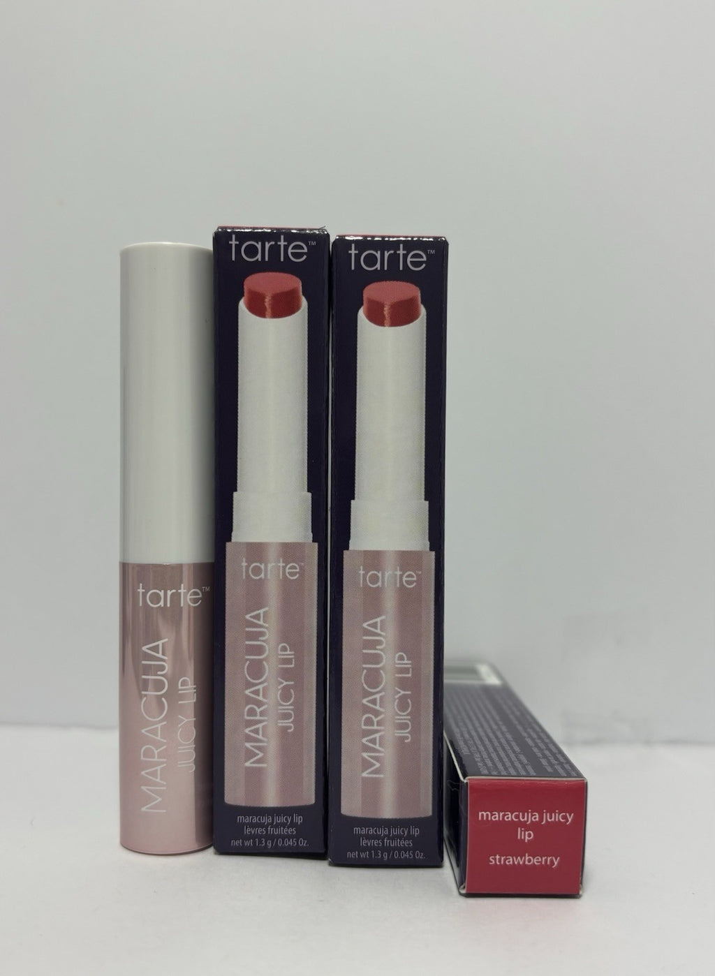 Tarte Maracuja Juicy Lipstick Strawberry 0.045 oz 3-Pack