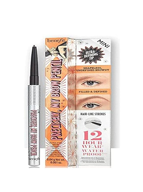 Benefit Precisely, My Brow Pencil 4.5 Neutral Deep Brown Mini 0.001 OZ Makeup