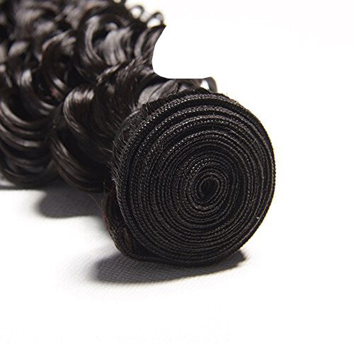 Remy Human Hair Bundle - Unprocessed Brazilian Virgin Curl Hair, Multiple Lengths