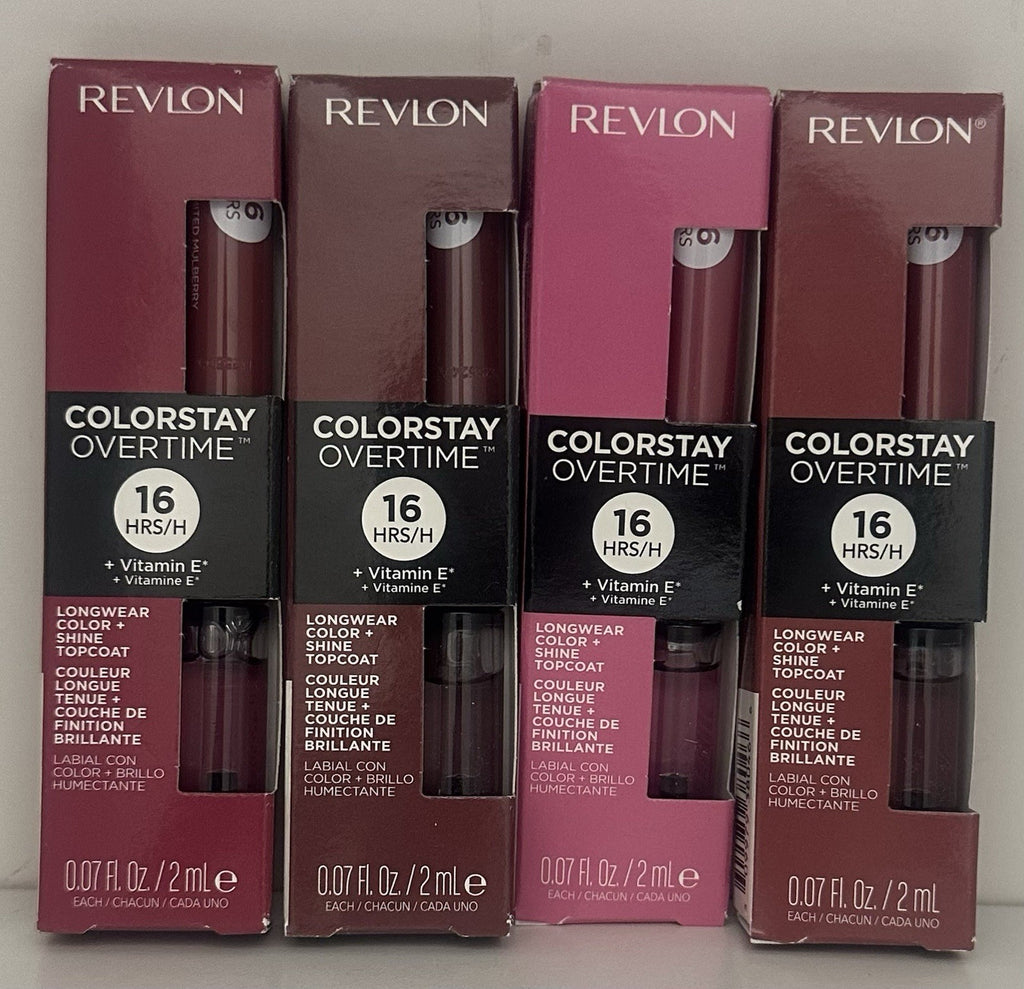 Revlon Colorstay Overtime Lip Color - Custom Shade Selection, Long-Lasting
