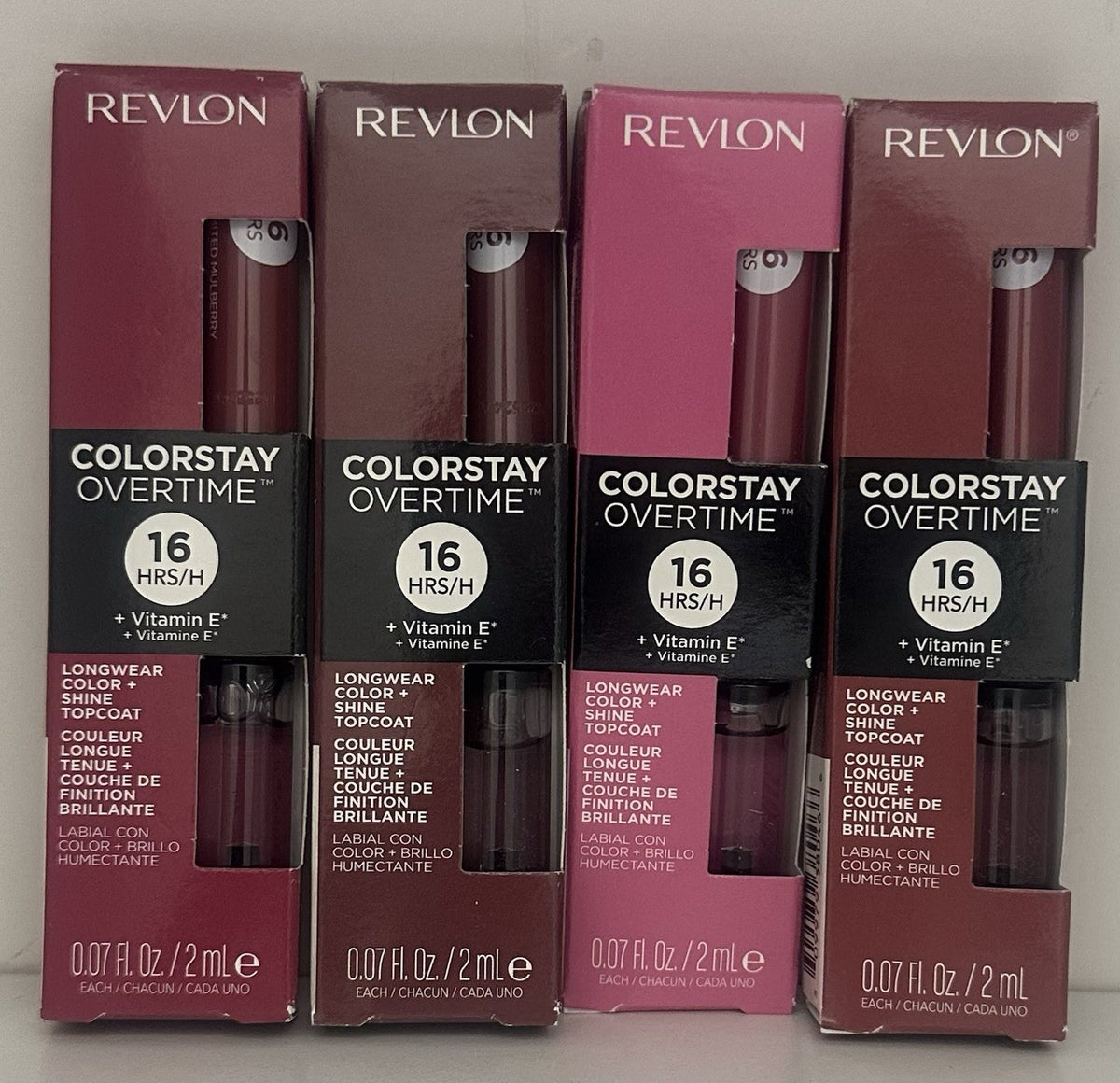 Revlon Colorstay Overtime Lip Color - Custom Shade Selection, Long-Lasting