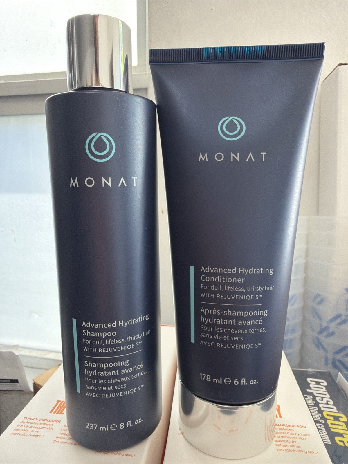 Hydrating Shampoo & Conditioner Set for Dry Hair - Rejuvenating Formula