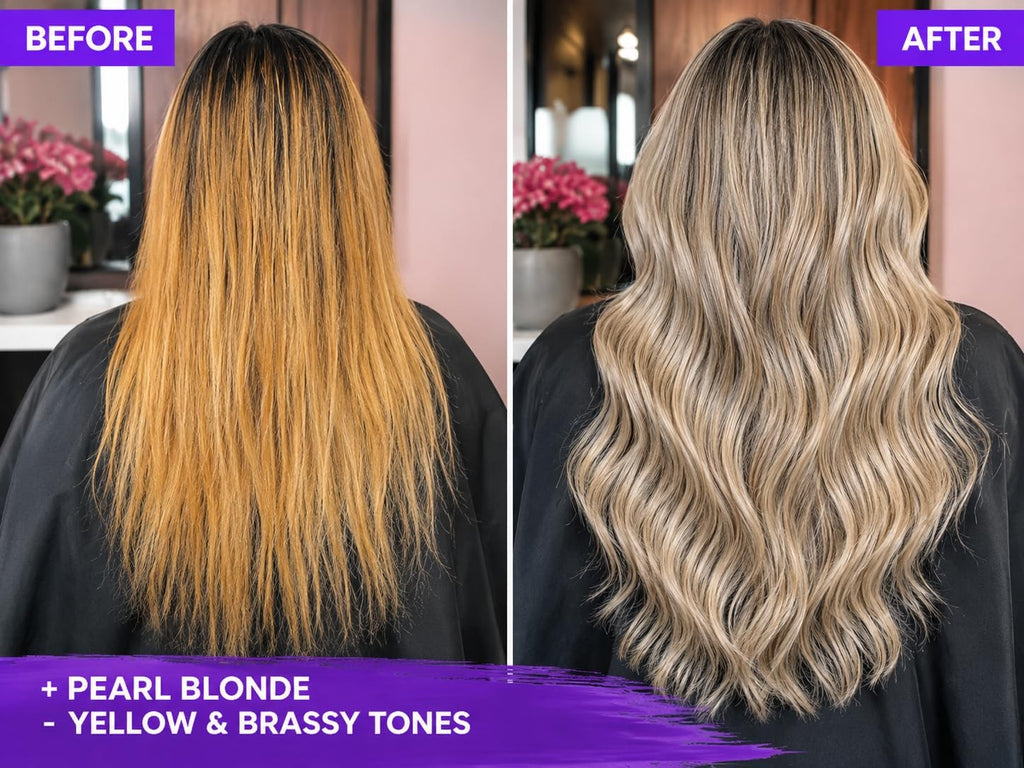 Beige Hair Mask for Blonde & Color-Treated Hair - Neutralizes Brassiness